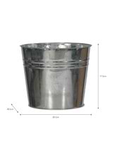 Winson Plant Pot - Large - Silver