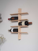 Hambledon Wine Rack, Small (8 Bottles) -  Oak
