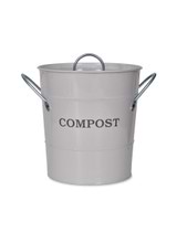 3.5L Compost Bucket - Chalk