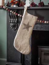 Southwold Christmas Stocking | Warm White