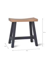 Clockhouse Stool - Small - Carbon