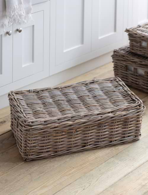 Bembridge Basket & Lid Medium Natural