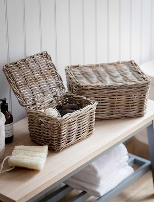 Bembridge Storage Baskets Set of 2 Natural