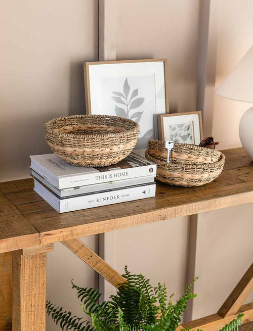 Bayford Woven Round Bowls Set of 3 Natural