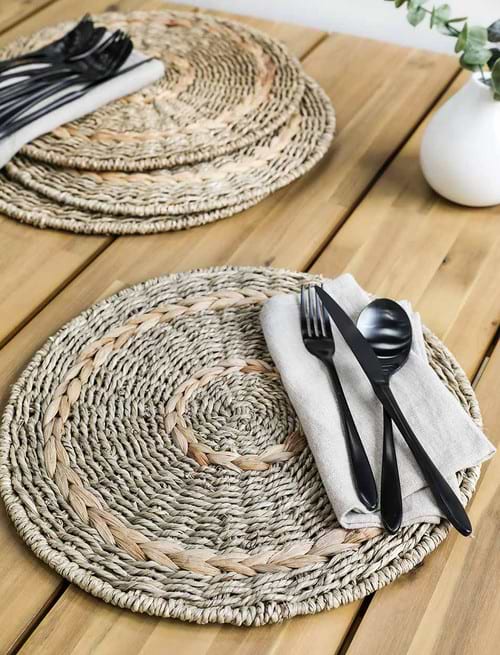 Bayford Woven Placemat Set of 4 Natural