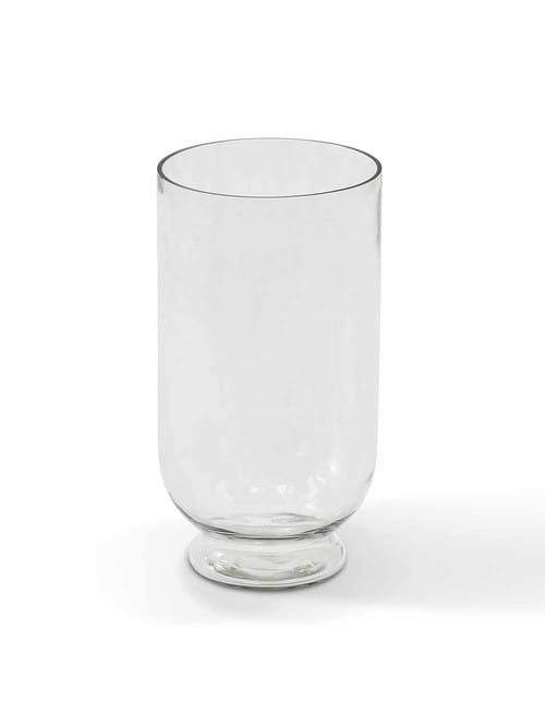 Ashton Hurricane Vase | Clear