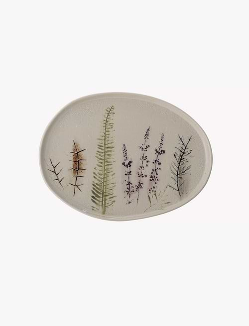 Bea Serving Plate | Stoneware | Natural | Large