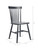 Spindle Back Chair Carbon