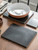 Set of 2 Marble Placemats - Black
