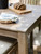 Porthallow Square Dining Table Natural