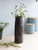 Ravello Bottle Vase - Charcoal
