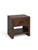 Fawley Chevron Bedside Table - Antique Brown