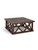 Oxhill Square Coffee Table - Antique Brown