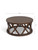 Oxhill Round Coffee Table - Antique Brown