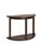 Oxhill Curved Console Table - Antique Brown
