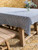 Oaksey Checked Tablecloth - Ink - 160 x 320cm