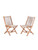 Pair of Carrick Chairs - Natural