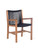 Pair of Mylor Dining Armchairs - Black