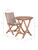Carrick Table and Chair Set - Natural