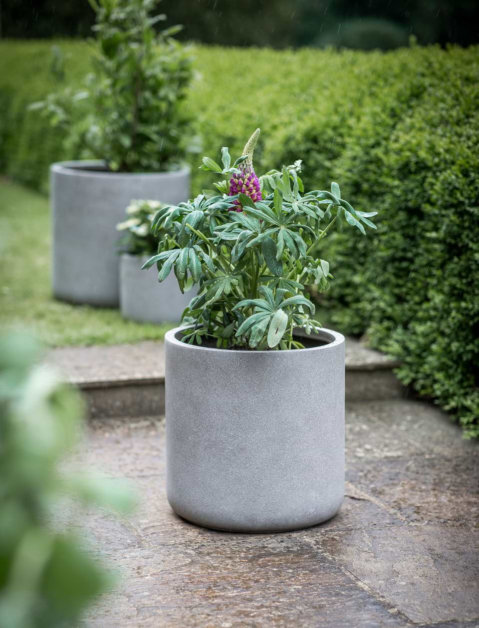 Brockwell Planter in Taupe - 41.5cm