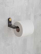 Adelphi Toilet Roll Holder Black