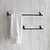 Adelphi Towel Rail Large Black