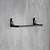 Adelphi Towel Rail Small Black