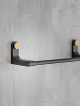Adelphi Towel Rail Small Black