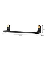 Adelphi Towel Rail Small Black