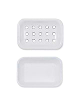 Enamel Soap Dish White