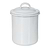 Enamel Storage Jar 1000ml White