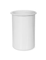 Enamel Toothbrush Holder White
