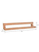 Southbourne Single Towel Rail Natural