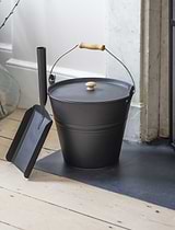 Jutland Fireside Bucket Carbon