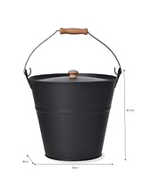 Jutland Fireside Bucket Carbon