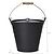 Jutland Fireside Bucket Carbon