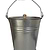 Jutland Fireside Bucket with Lid Steel