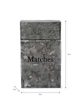 Classic Match Box Galvanised Steel