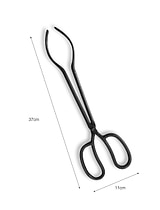 Classic Coal Tongs Black