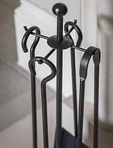 Filkins Fireside Tool Set Black