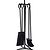Filkins Fireside Tool Set Black