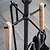 Jutland Fireside Tool Set Black