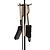 Jutland Fireside Tool Set Black