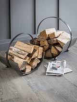 Classic Lodge Round Log Carrier Small
