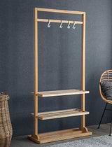 Boscombe Clothes Rail Natural