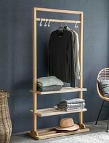 Boscombe Clothes Rail Natural