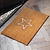 Embossed Star Doormat Small Natural