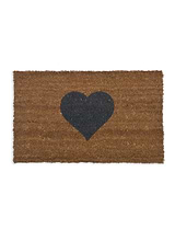 Heart Doormat Small Natural