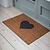 Heart Doormat Large Natural
