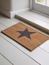 Star Doormat Small Natural